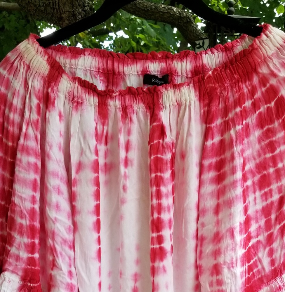 RAIYA TYE DIE BEACH COVER UP